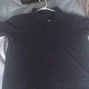 Uniqlo dot print S/S polo